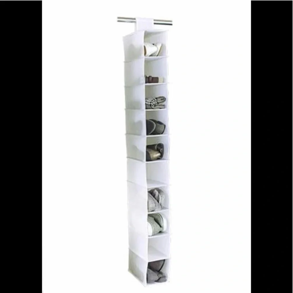 3 Closet Hanging Organizer 10-Shelves RE/ Mainstays